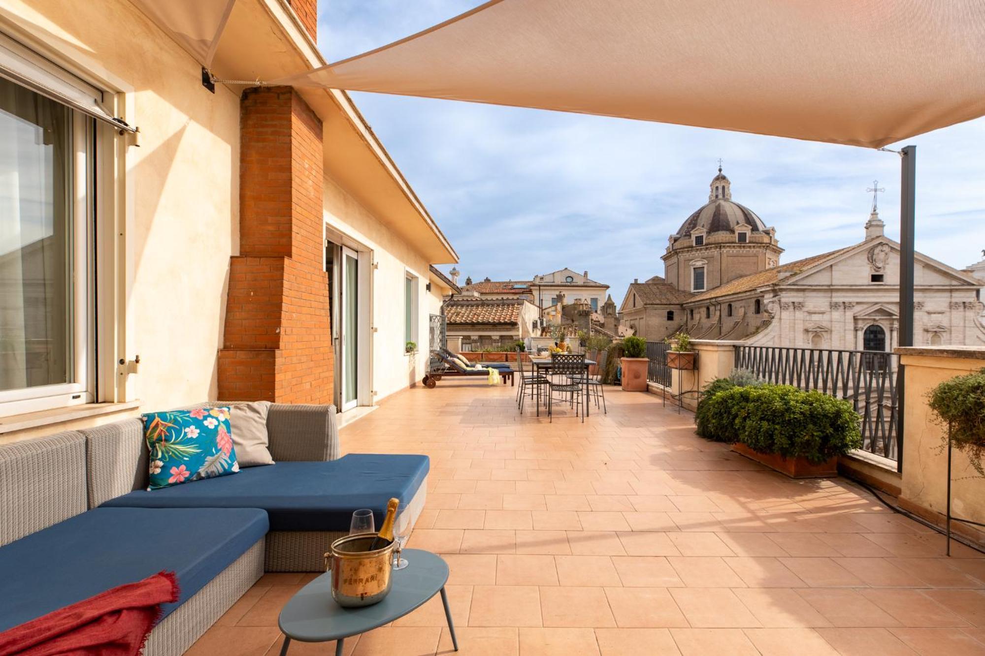 Penthouse Rome Capitol Apartment Exterior photo